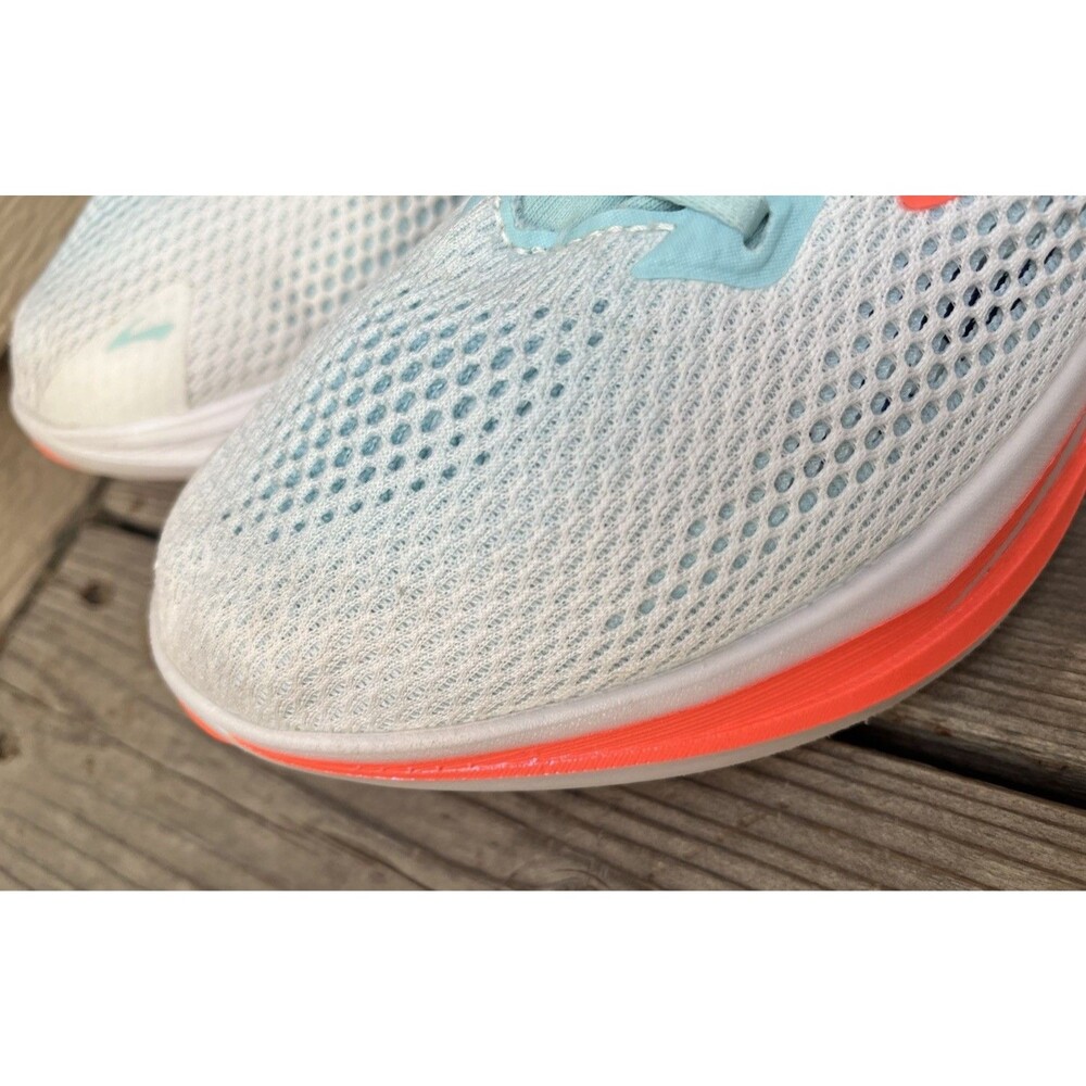 Brooks Hyperion 3 Women's 10.5 Running Shoes White/Pink Clay/Atomizer - Picture 8 of 16